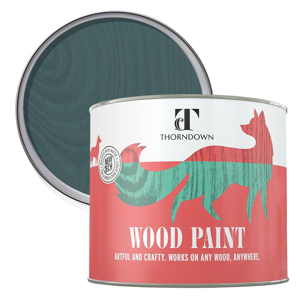 Thorndown Avalon Blue Satin Wood Paint 750ml Image 1