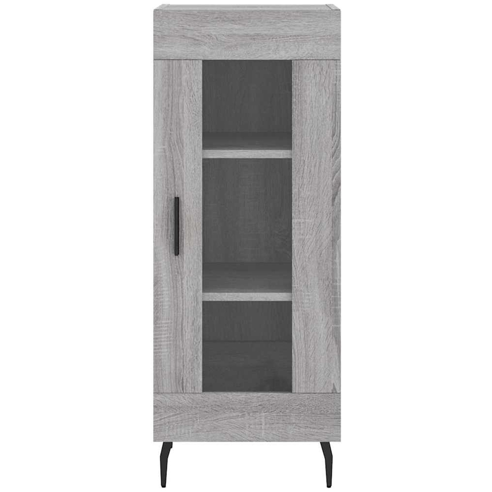 vidaXL 2 Door Grey Sonoma Highboard Image 6
