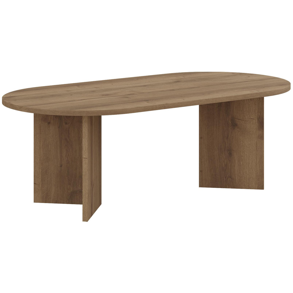 Decortie Sable Dark Oak Effect Coffee Table Image 2