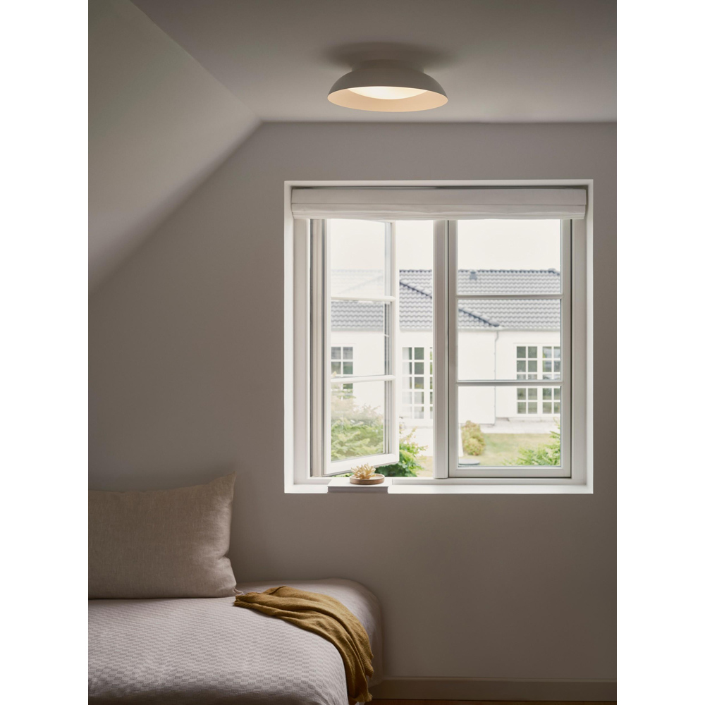 Nordlux Nivora 38 E27 White Ceiling Light Image 2