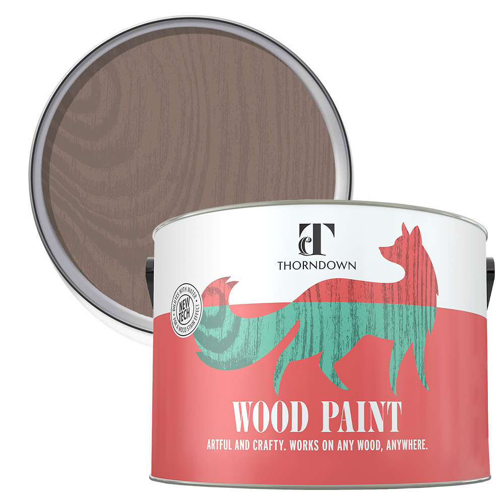 Thorndown Ottery Brown Satin Wood Paint 2.5L Image 1