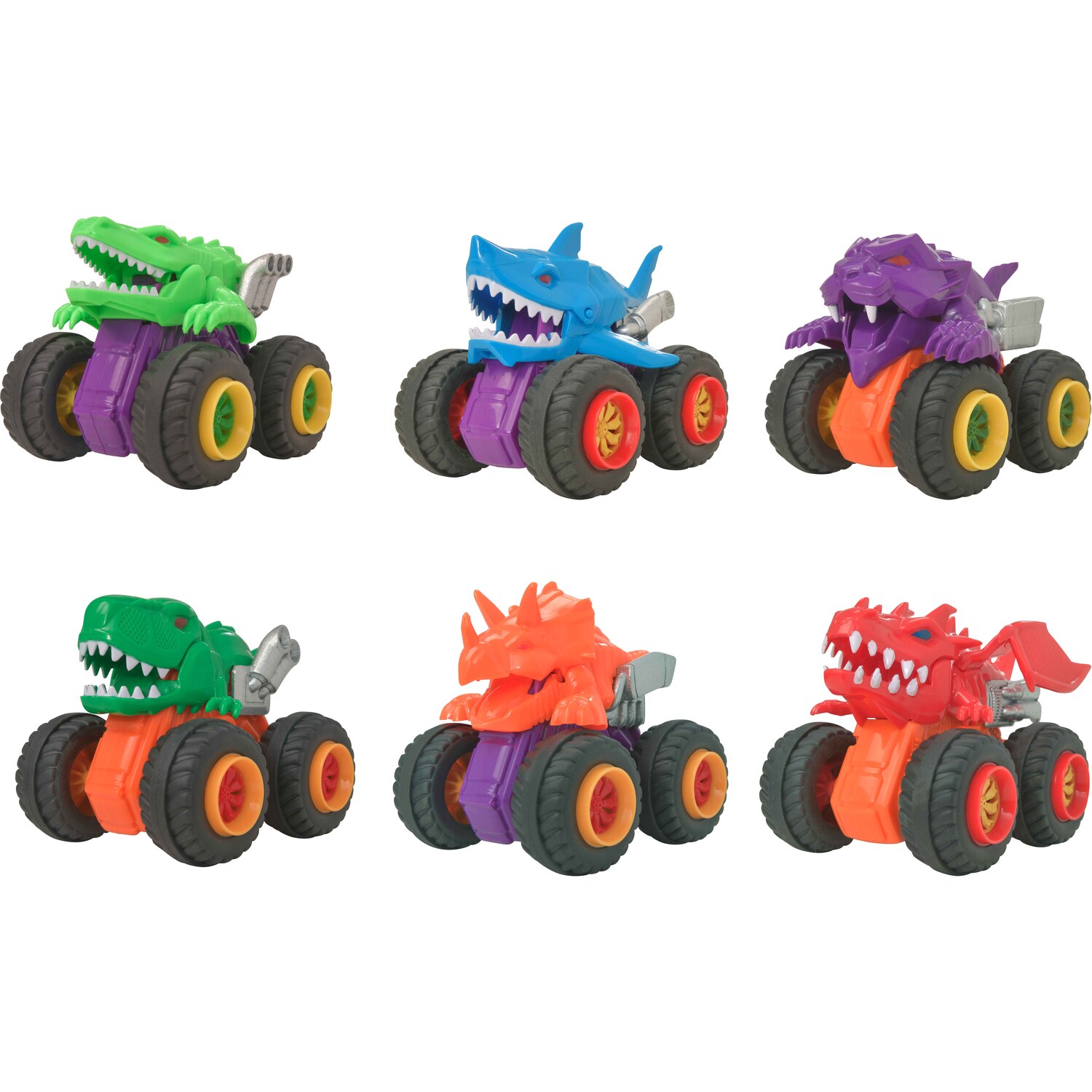Single Teamsterz Beast Machines Jaws Truck Toy in Assorted styles Image 1