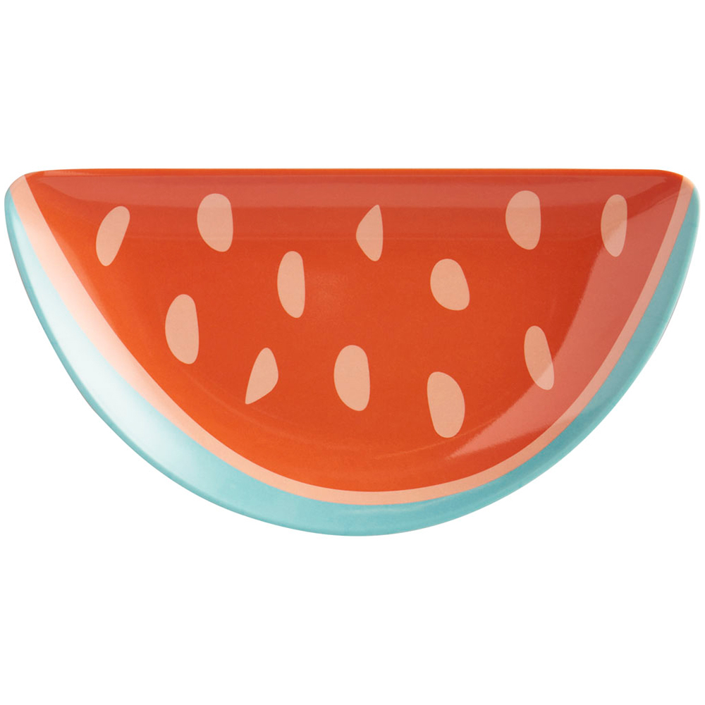 Wilko Summer Novelty Watermelon Side Plate Image 1