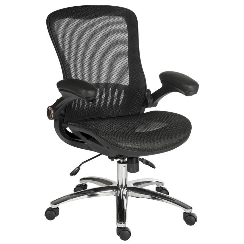 Teknik Office Harmony Mesh Desk Chair Black | Wilko
