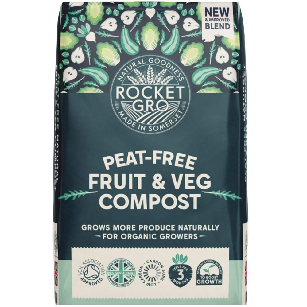 Thompson and Morgan RocketGro Fruit and Vegetable Compost 50L Image 1