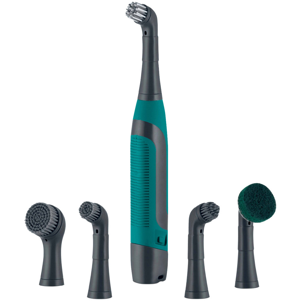 Tower Whiziwand Pro Electric Cordless Cleaning Brush with 5 Interchangeable Heads Image 3