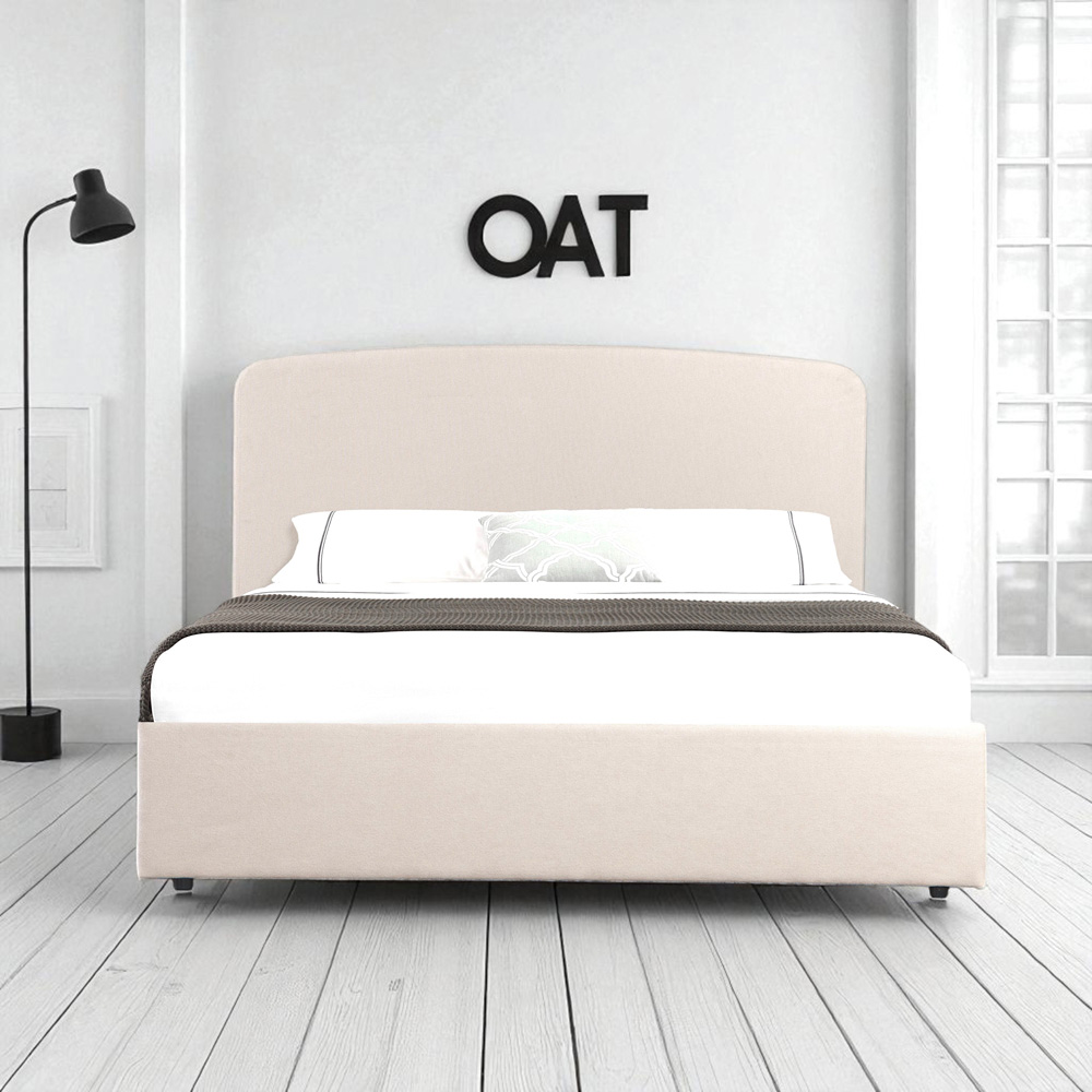 OAT Home Delamere Double Natural Ottoman Bed Image 7