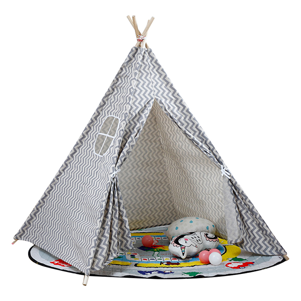 Living and Home Children Indian Tent Grey 1.6m Image 1