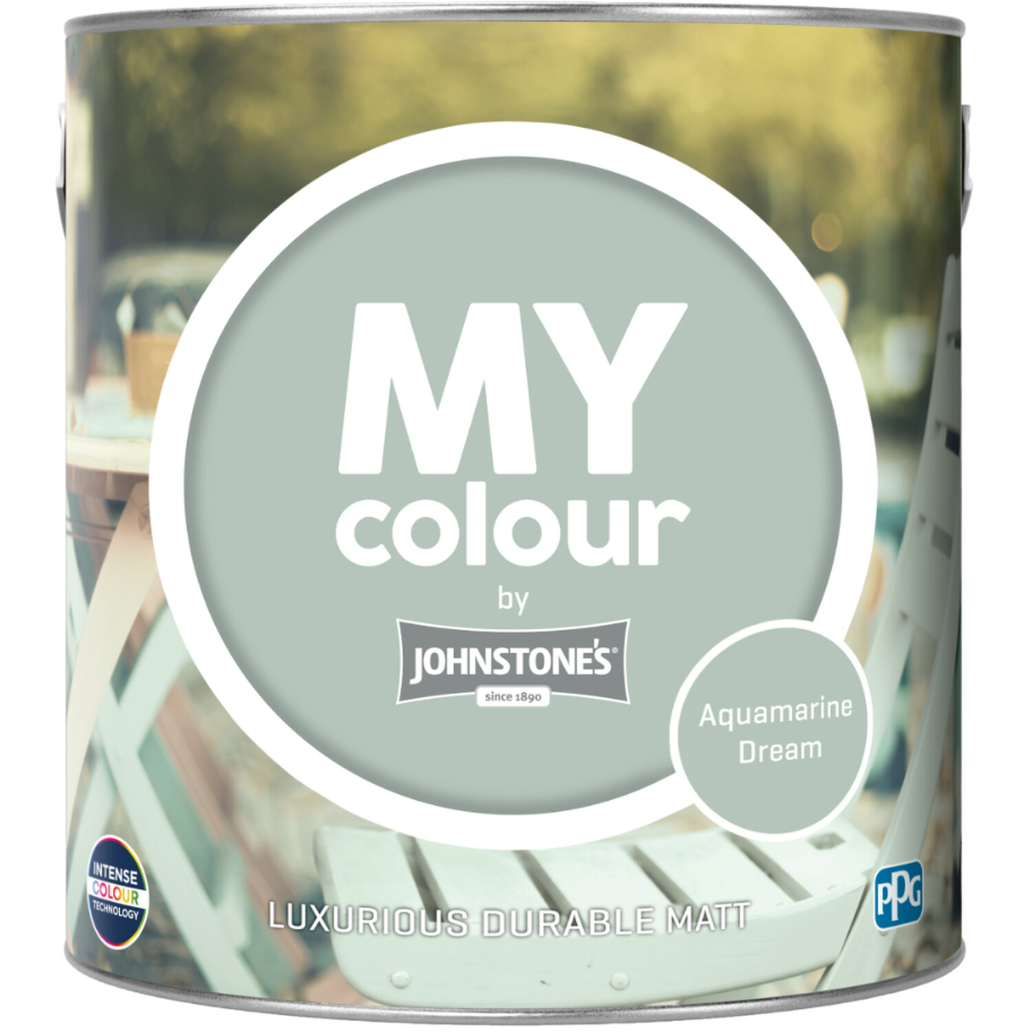 Johnstone's MY Colour Luxurious Durable Matt Paint Aquamarine Dream Image 5