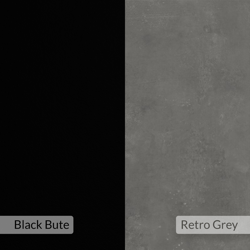 Decortie Inna Modern Multipurpose Computer Desk Black Bute Image 6