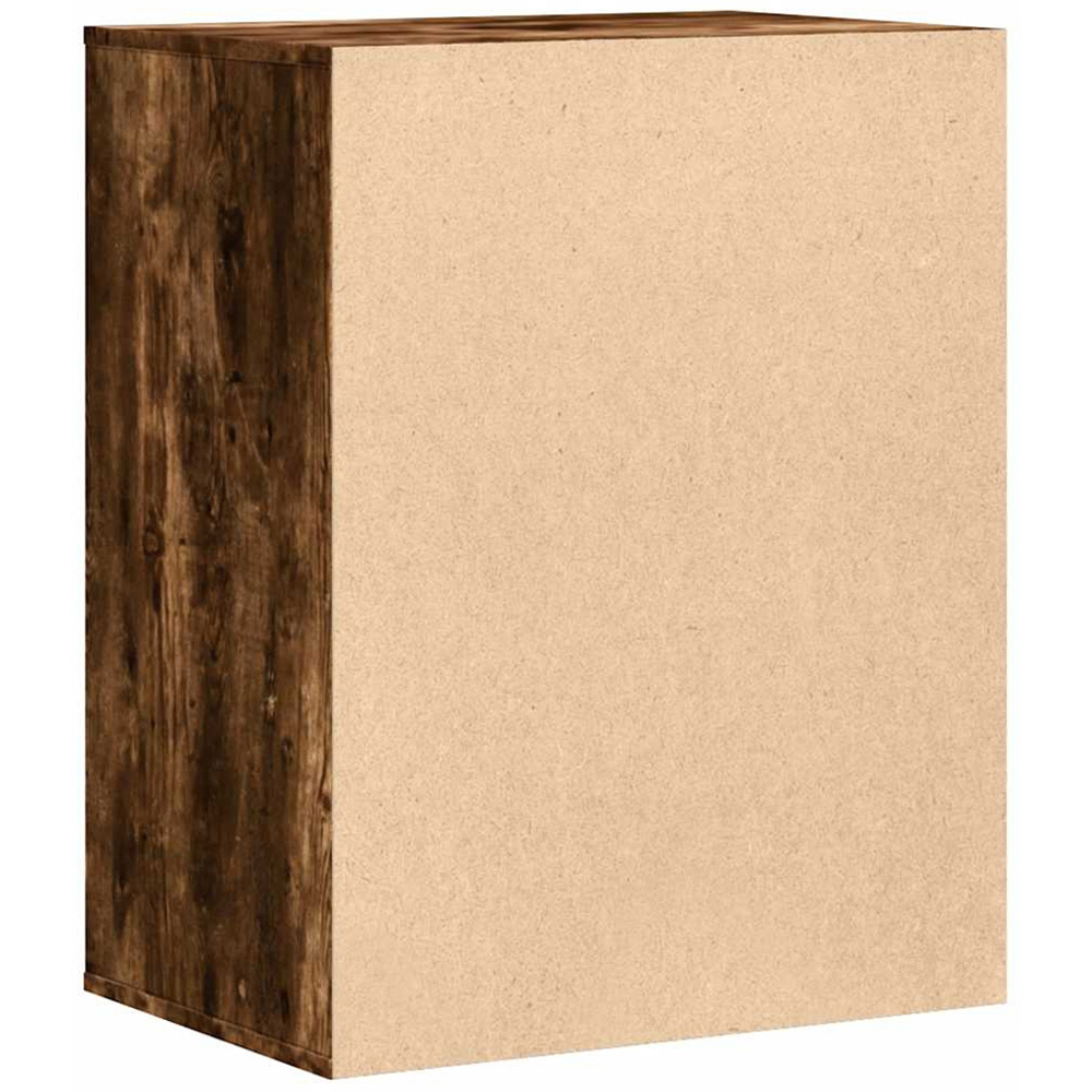 vidaXL 4 Drawer Smoked Oak Engineered Wood Chest of Drawers Image 6