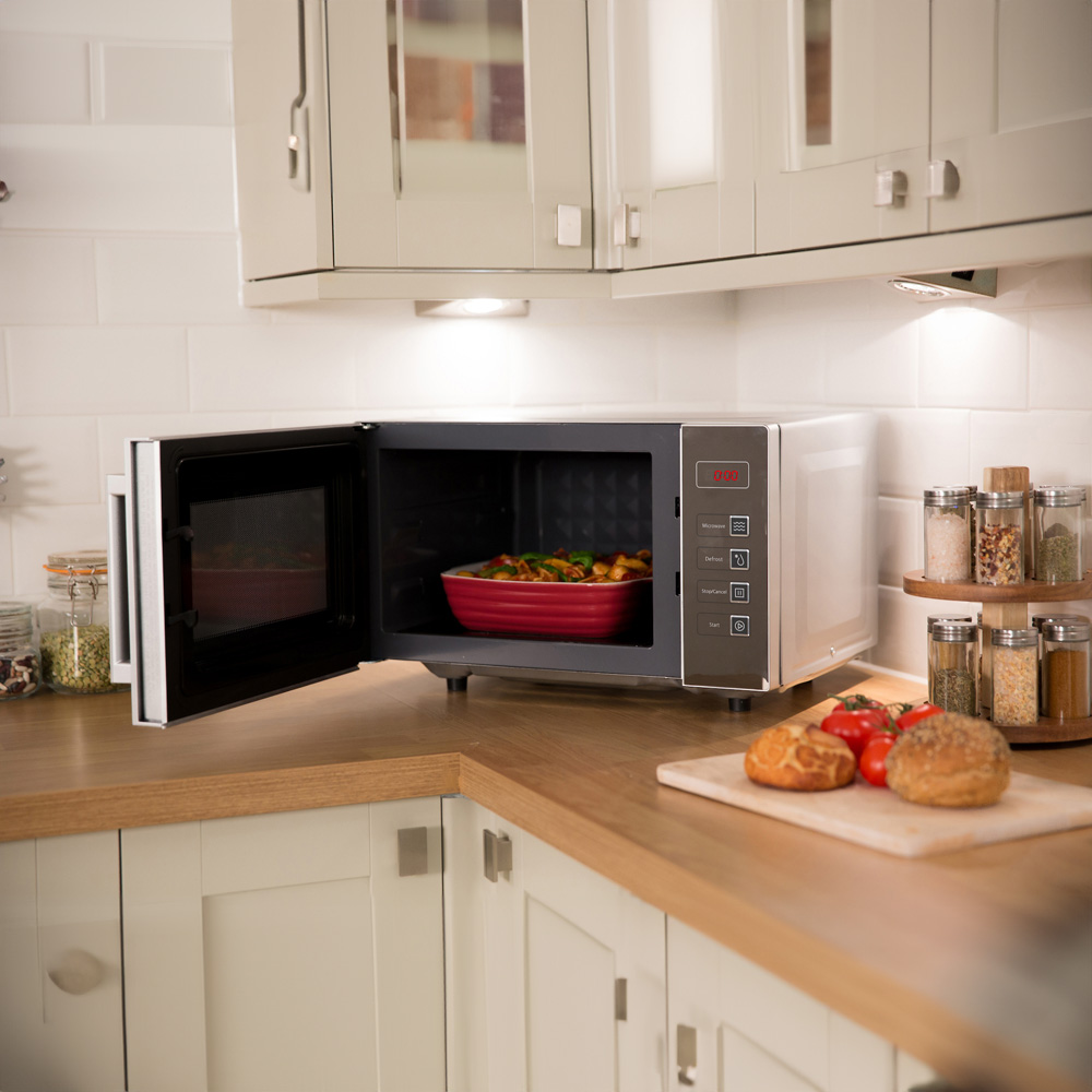 Russell Hobbs RHEM2301S Silver Easi 23L Flatbed Digital Microwave Image 9