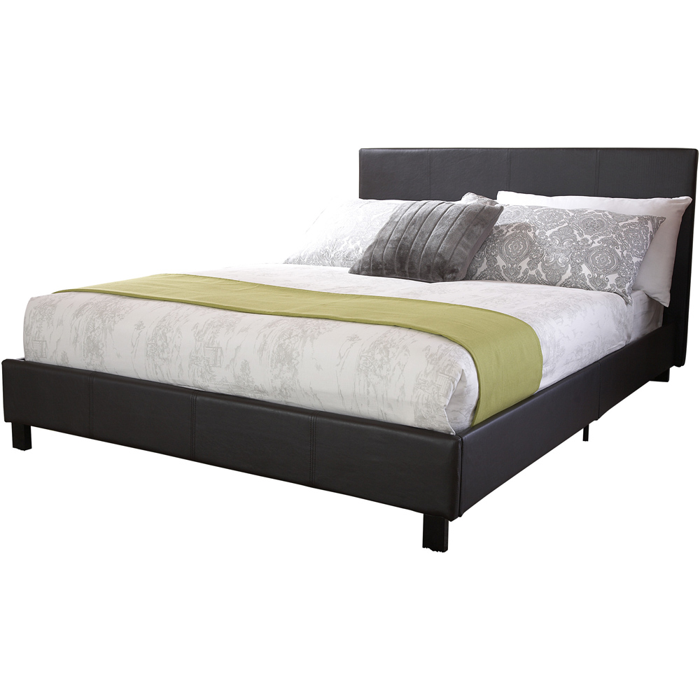 GFW Double Black Bed In A Box Image 2