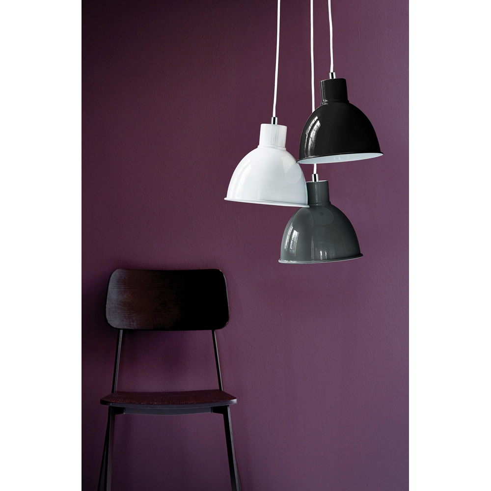 Nordlux Pop E27 Anthracite Pendant Light Image 2