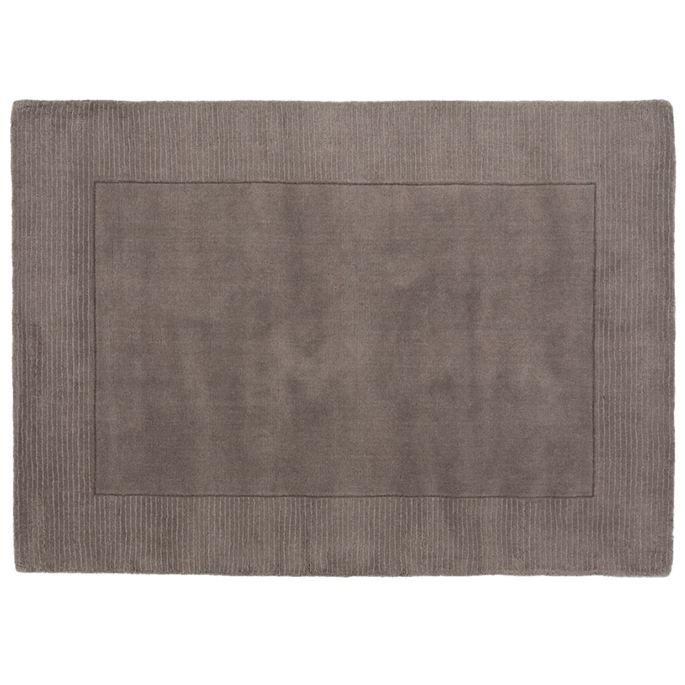 Esselle Esme Grey Wool Rug 80 x 150cm Image 1