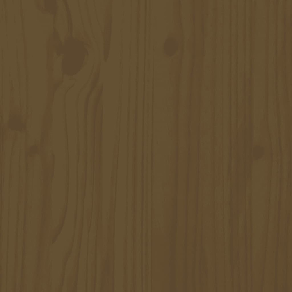 vidaXL 60 x 115 x 49cm Brown Pine Wood Garden Storage Box Image 8