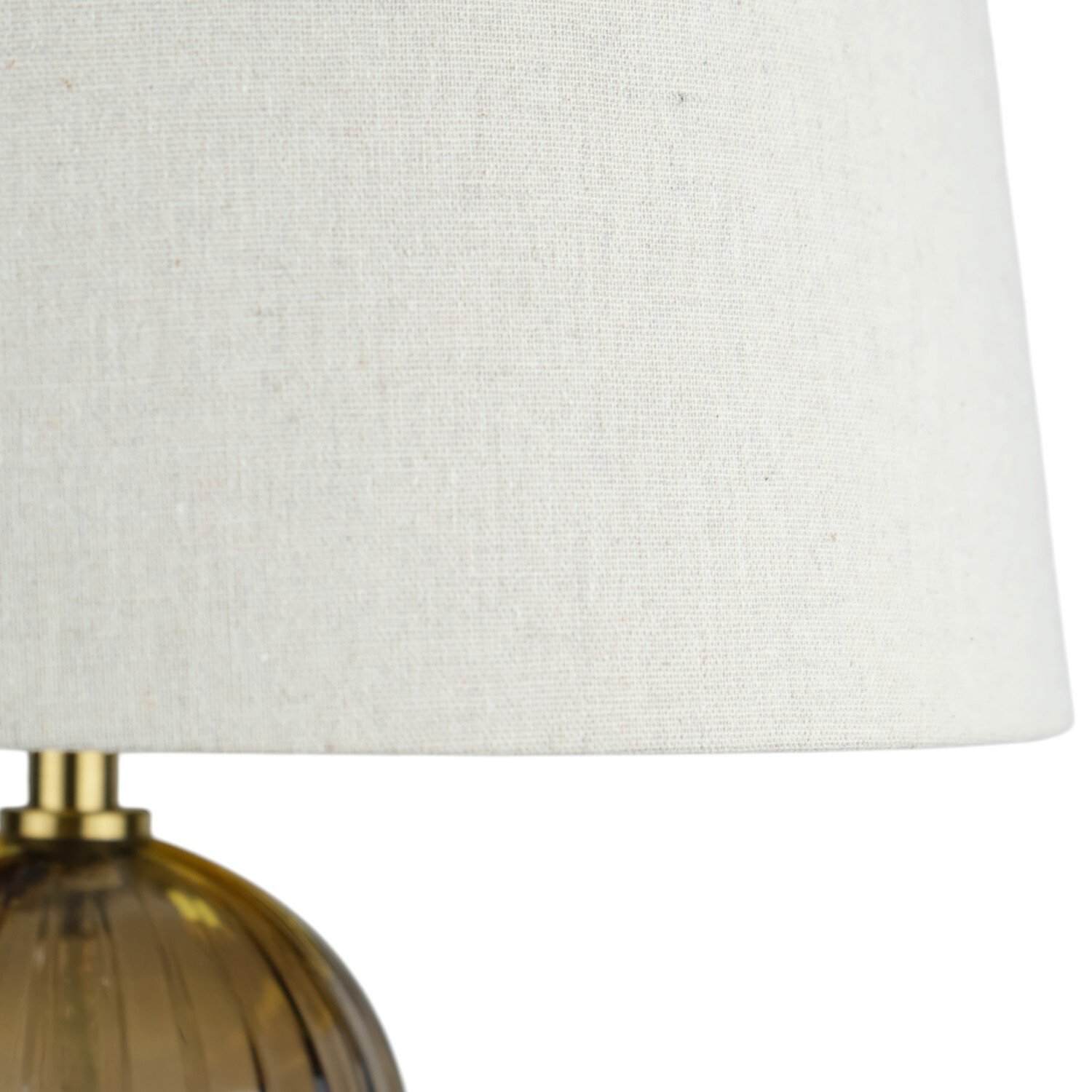 Malani Glass Table Lamp Brown Image 7