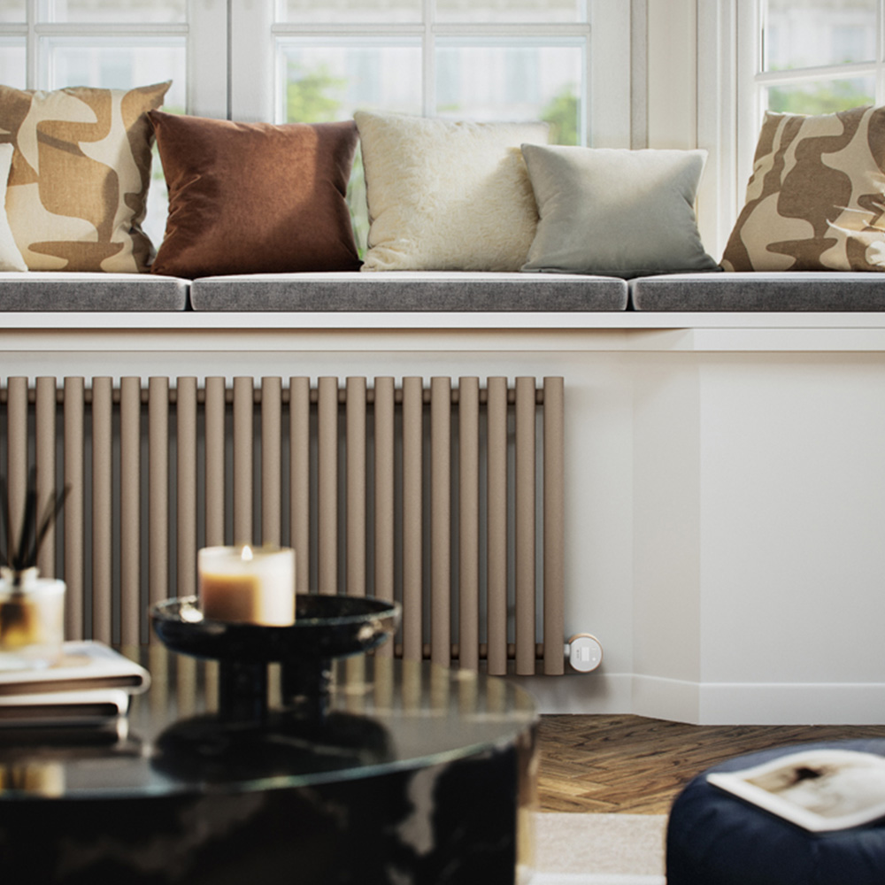 Terma Rolo-Room E Wi-Fi Quartz Mocha Electric Radiator 1000W 580 x 1195mm Image 8