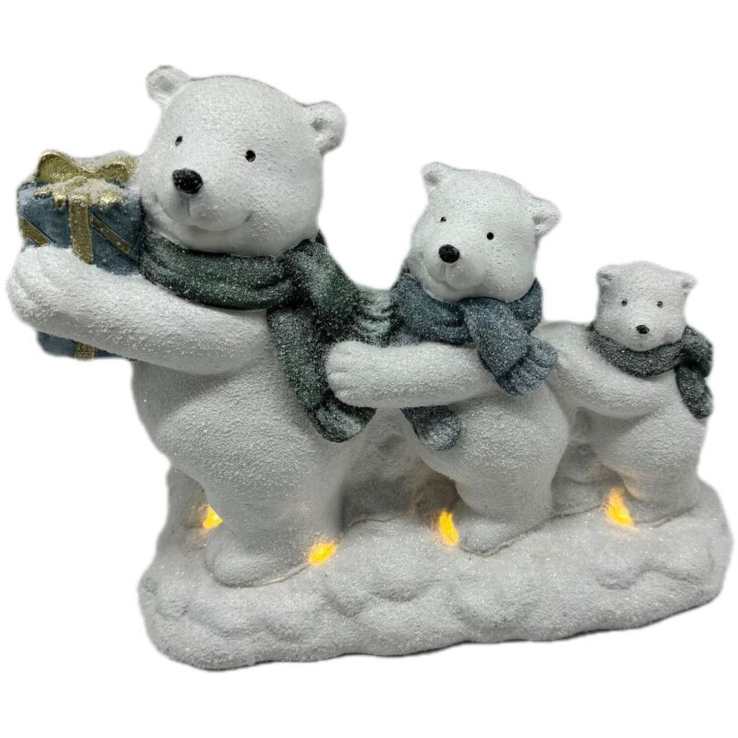 LED Polar Bear Family Image