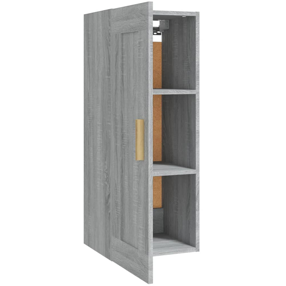 vidaXL Single Door Grey Sonoma Wall Cabinet Image 6