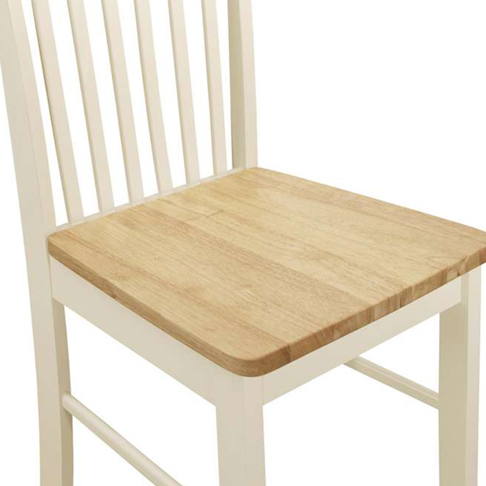 Chatsworth Set of 2 Oak Dining Chair Image 6