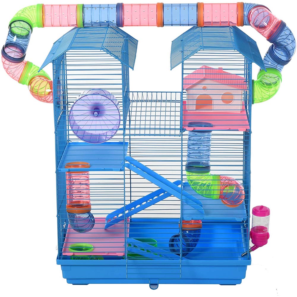 PawHut 5 Tier Hamster Cage Carrier Image 2