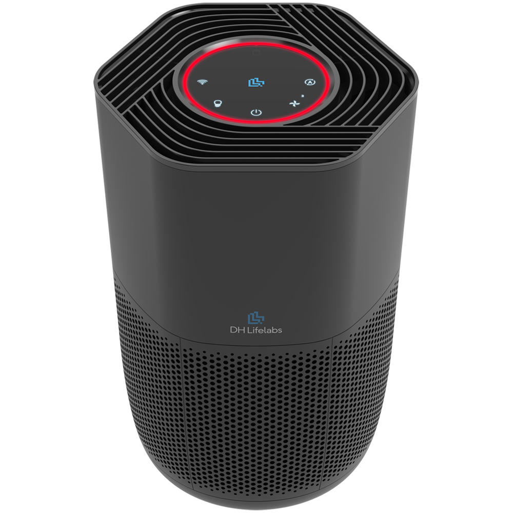 DH Lifelabs Sciaire Essential Air Purifier with HEPA Filter Black Image 3