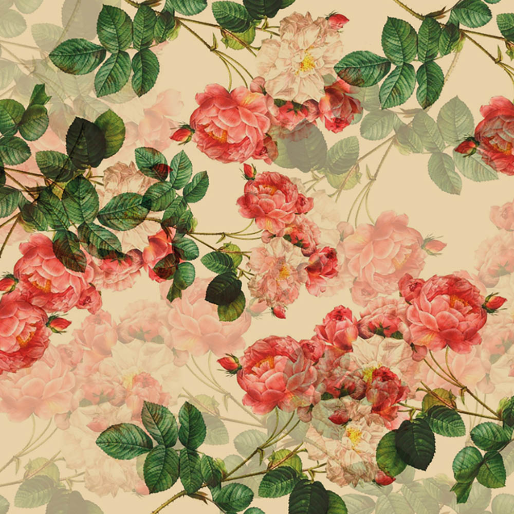 Origin Murals Bold Tropical Leaves Green Wall Mural Image 2