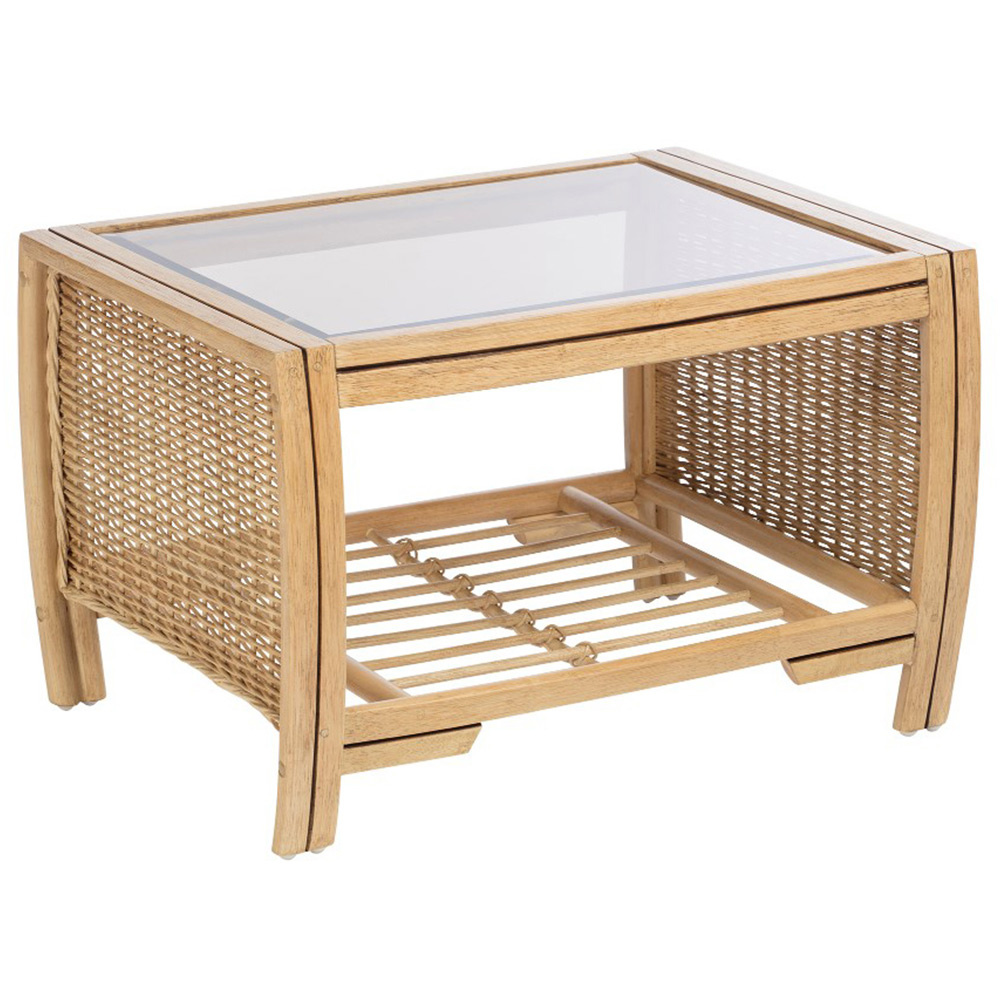 Desser Centurion Natural Rattan Coffee Table Image 2