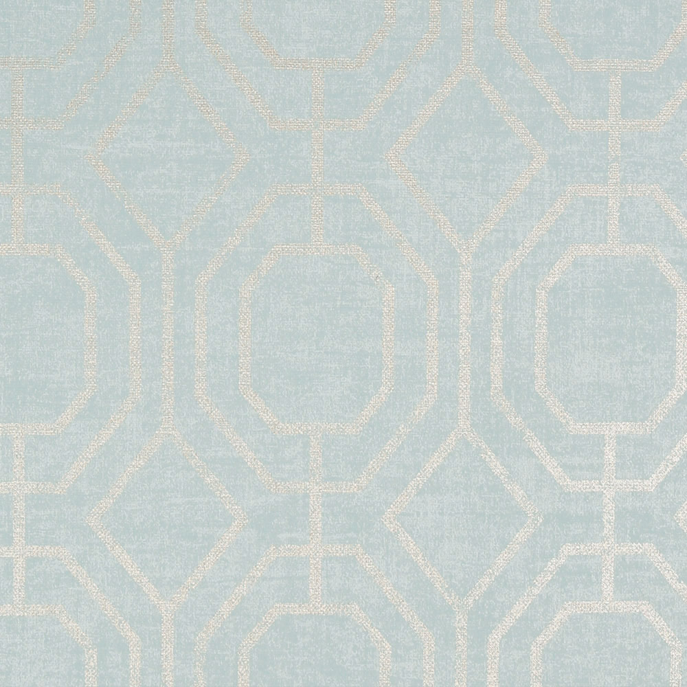 Superfresco Easy Luxe Geo Duck Egg Wallpaper Image 3