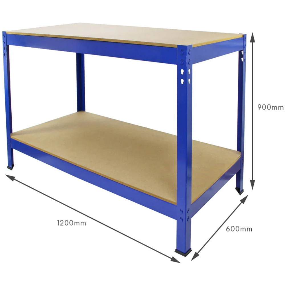 Monster Shop Q-Rax Blue Shelving Unit 3 Pack Image 7