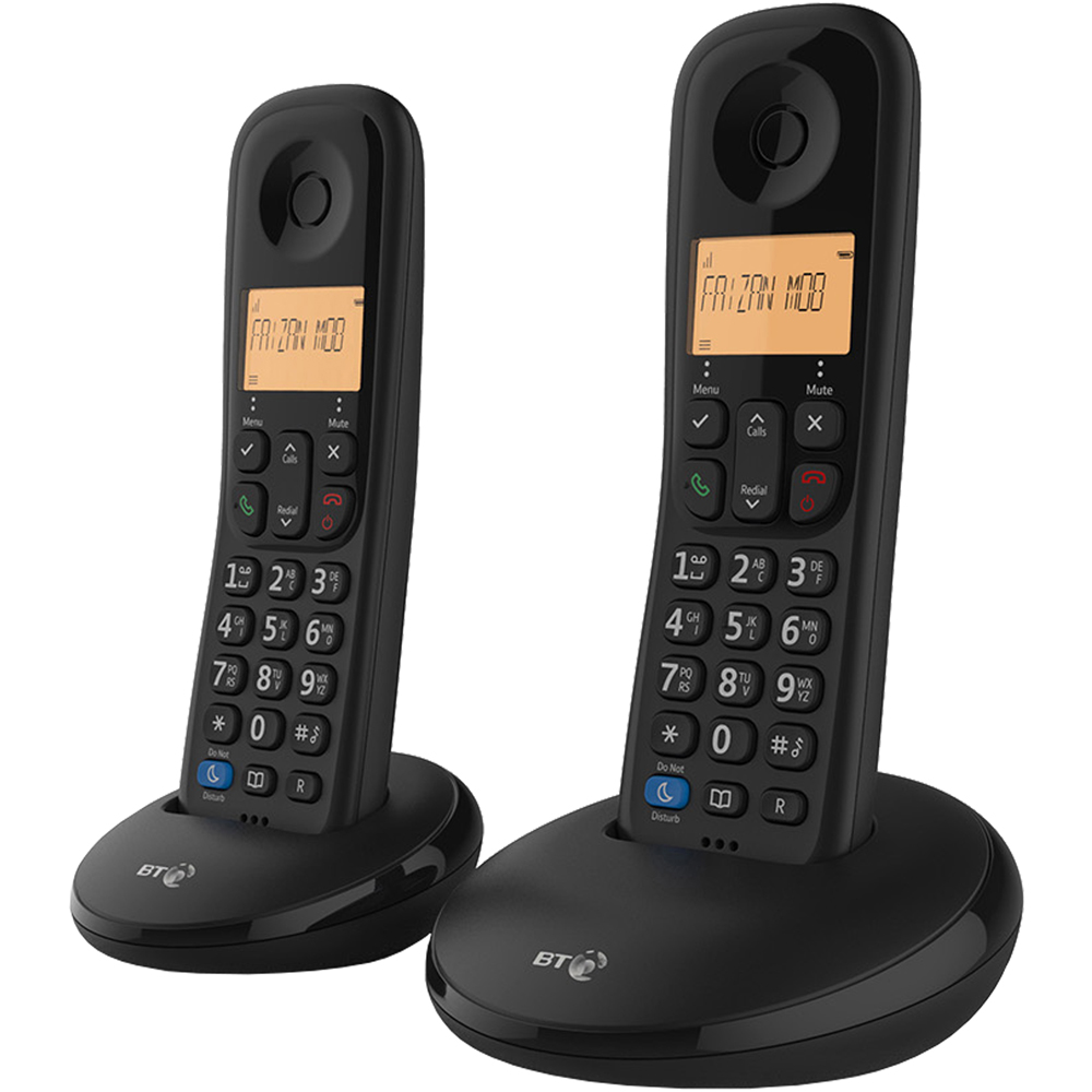 BT Everyday Telephone with Call Block Twin Pack Image 1