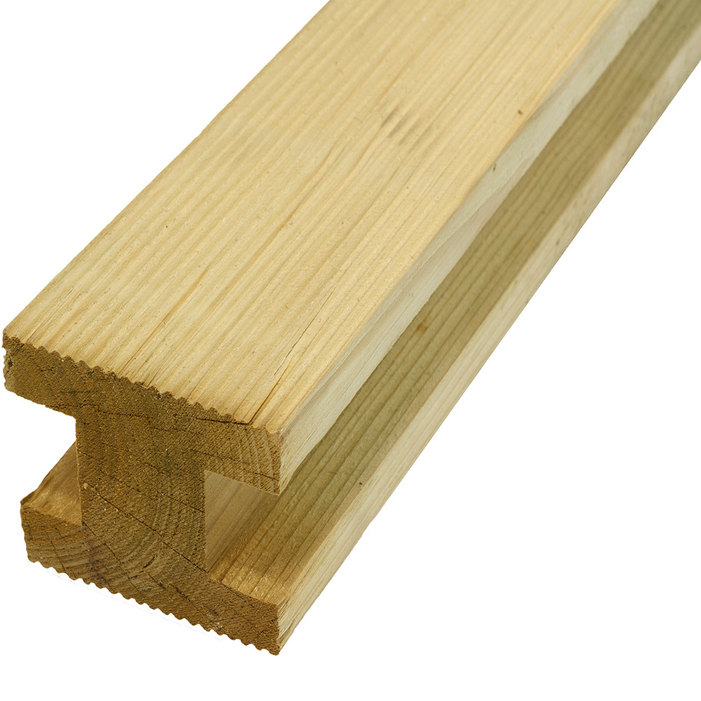 Shire 7.8ft Timber Fence H Post Image