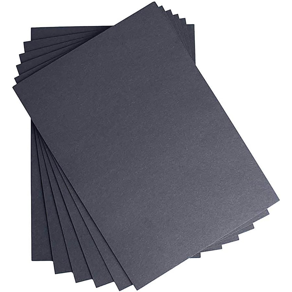 Stephens A4 Black Card 25 Sheets 240gsm Image 1