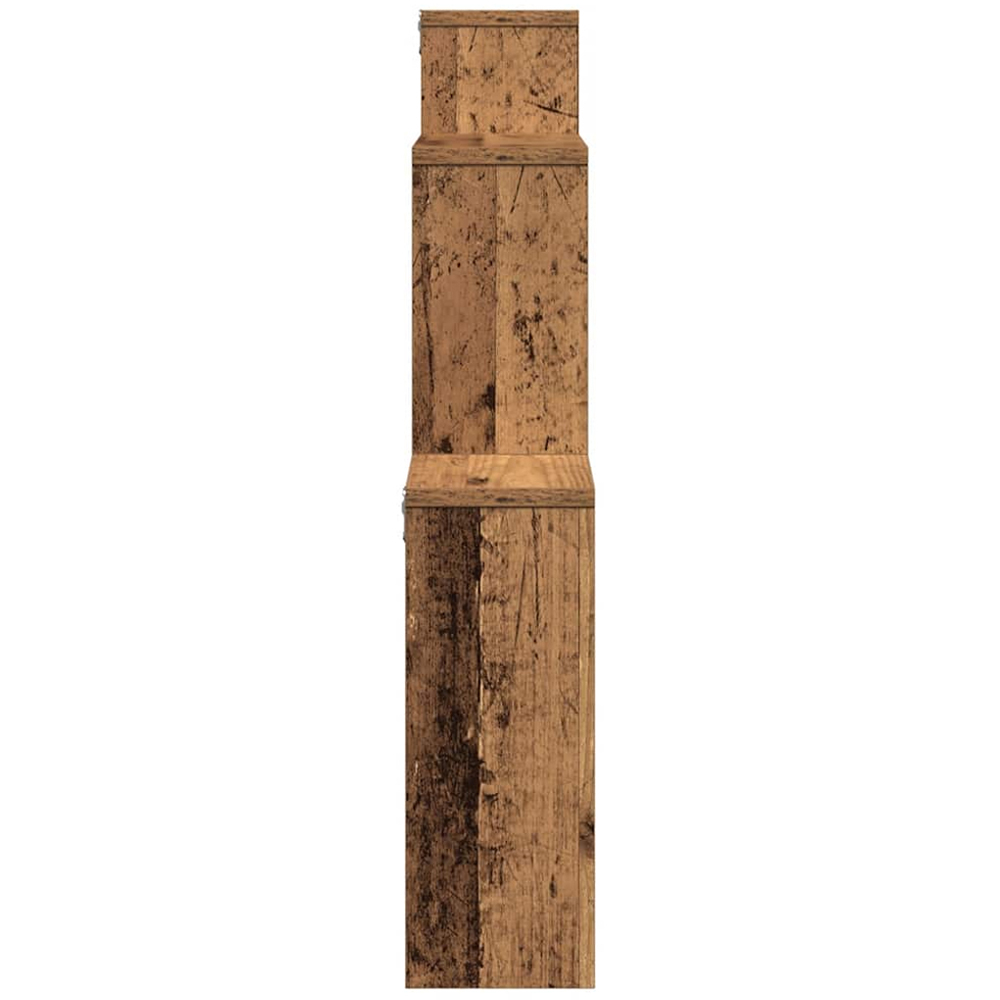vidaXL 4 Shelf Old Wood Wall Shelf  Image 4