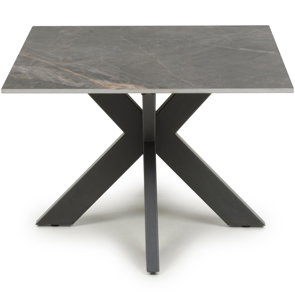 wilko Palermo Grey Marble Ceramic End Table Image 3