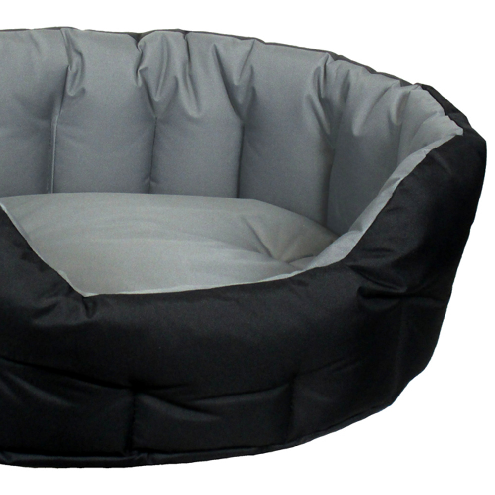 P&L Medium Multi Oval Waterproof Dog Bed Image 3