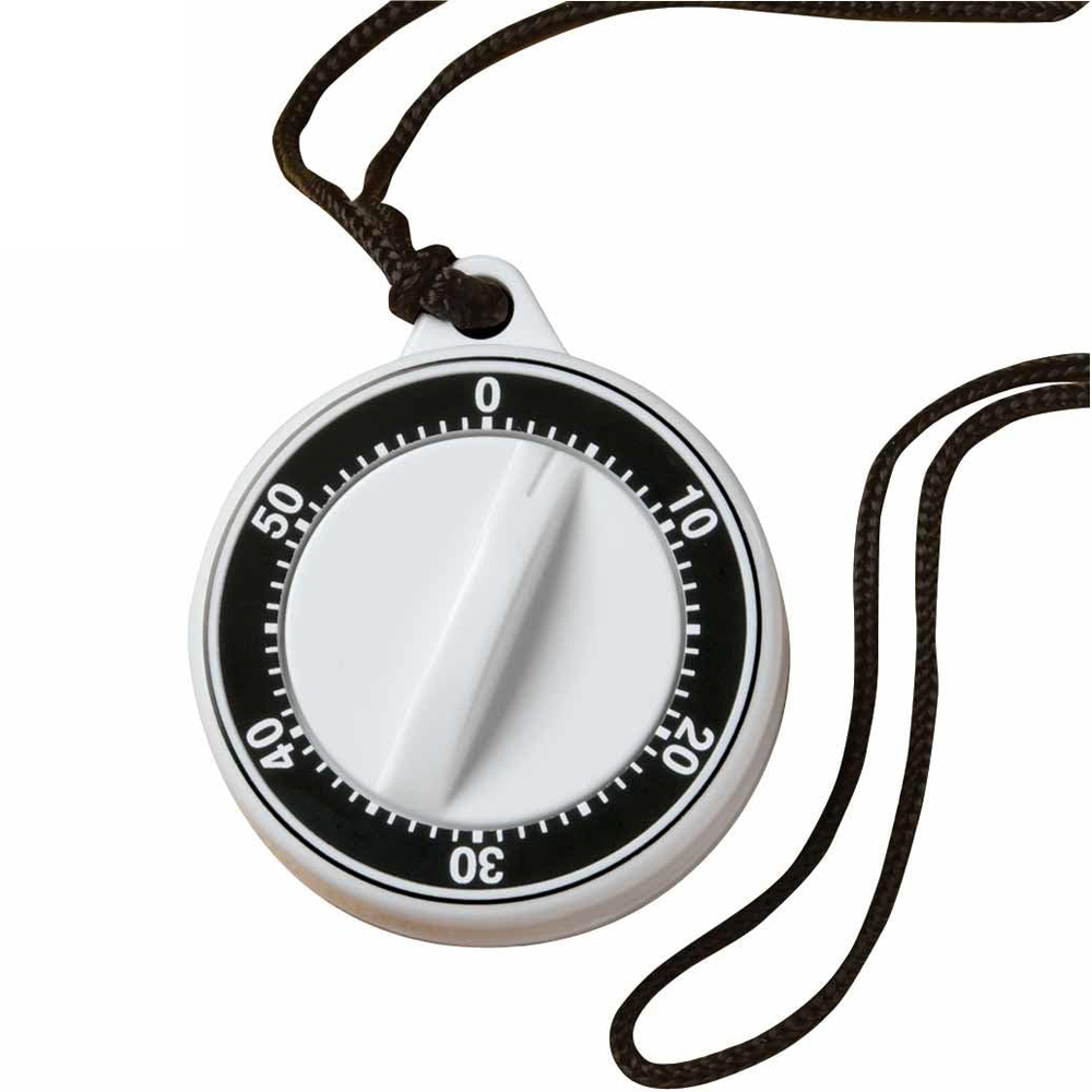 Avilo 60 Minute Magnetic Kitchen Timer with Hanging Rope and Loud Alert Chime Image 3