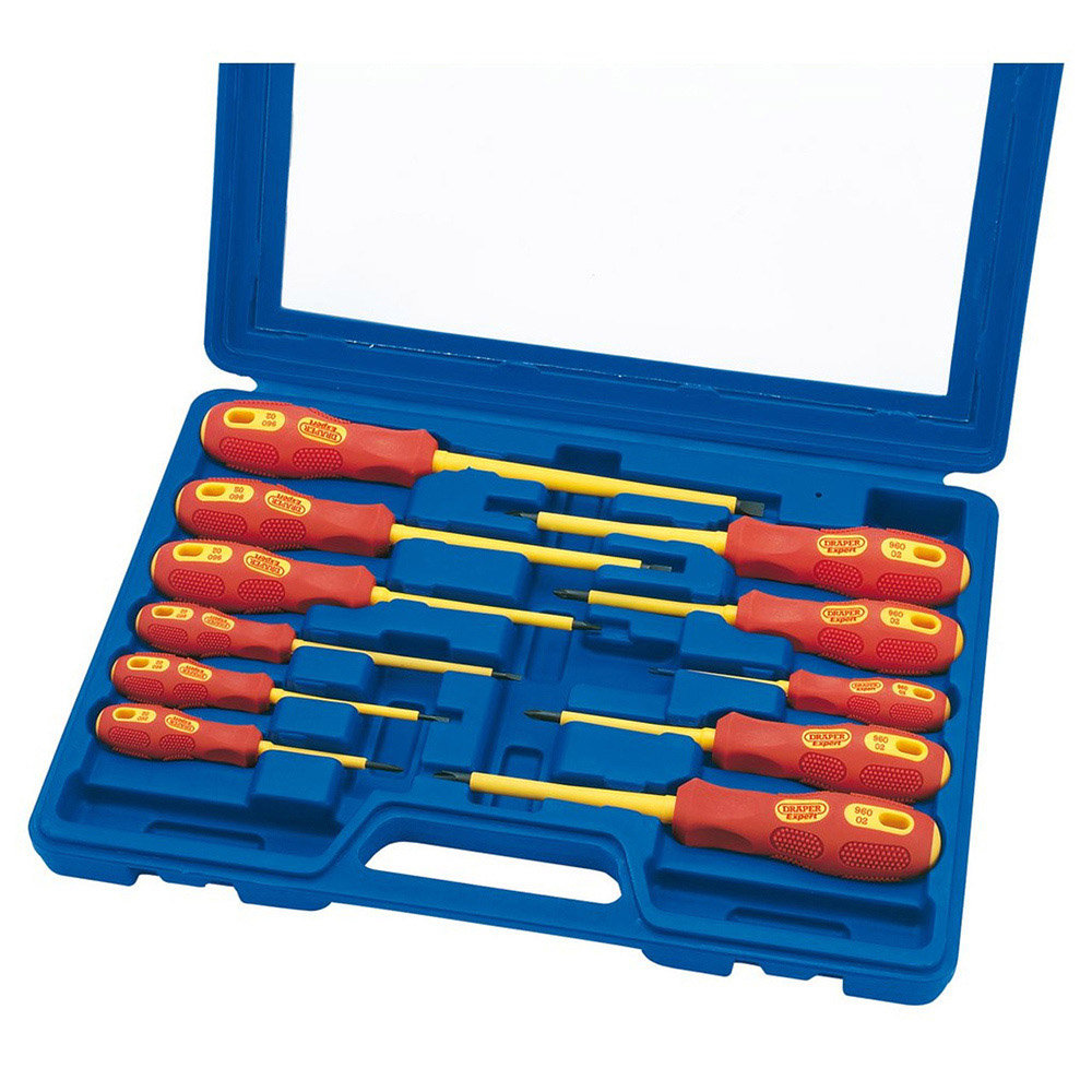 Draper 11 Piece VDE Fully Insulated Screwdriver Set Image 2