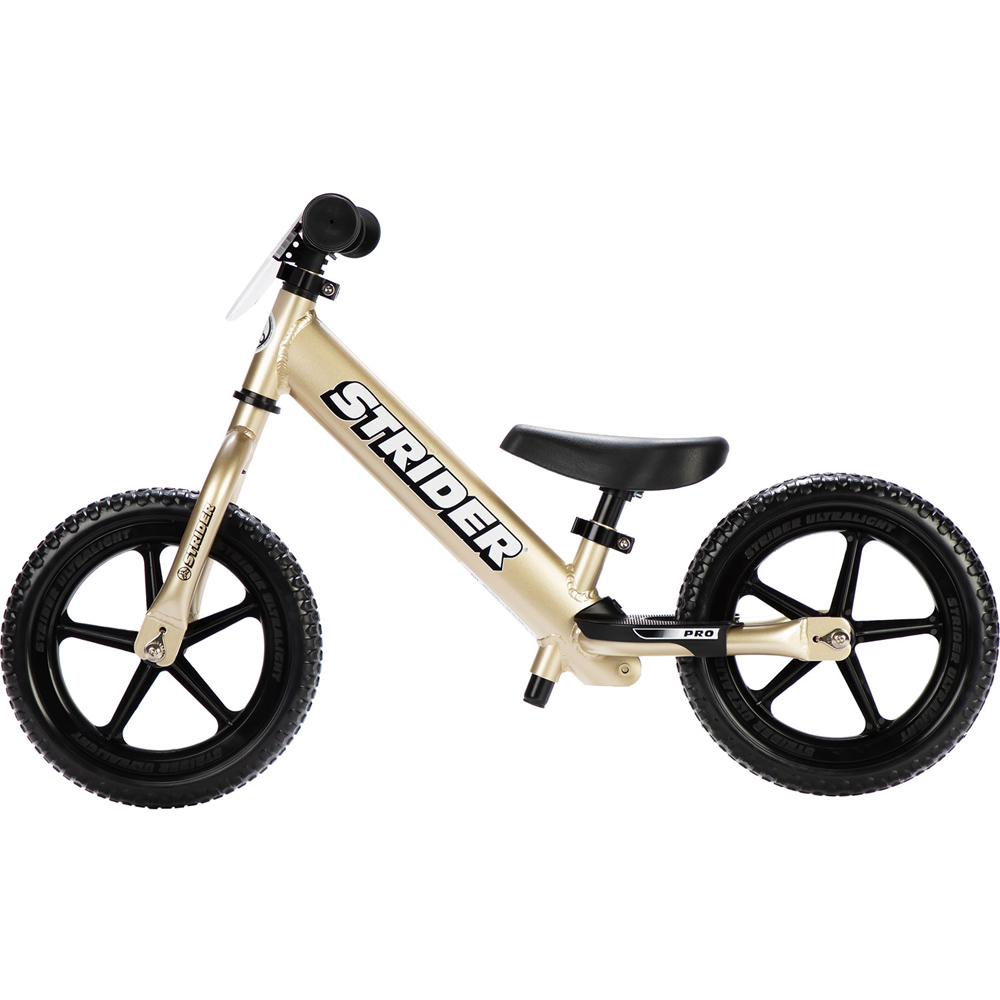 Strider Pro 12 inch Gold Balance Bike Image 2