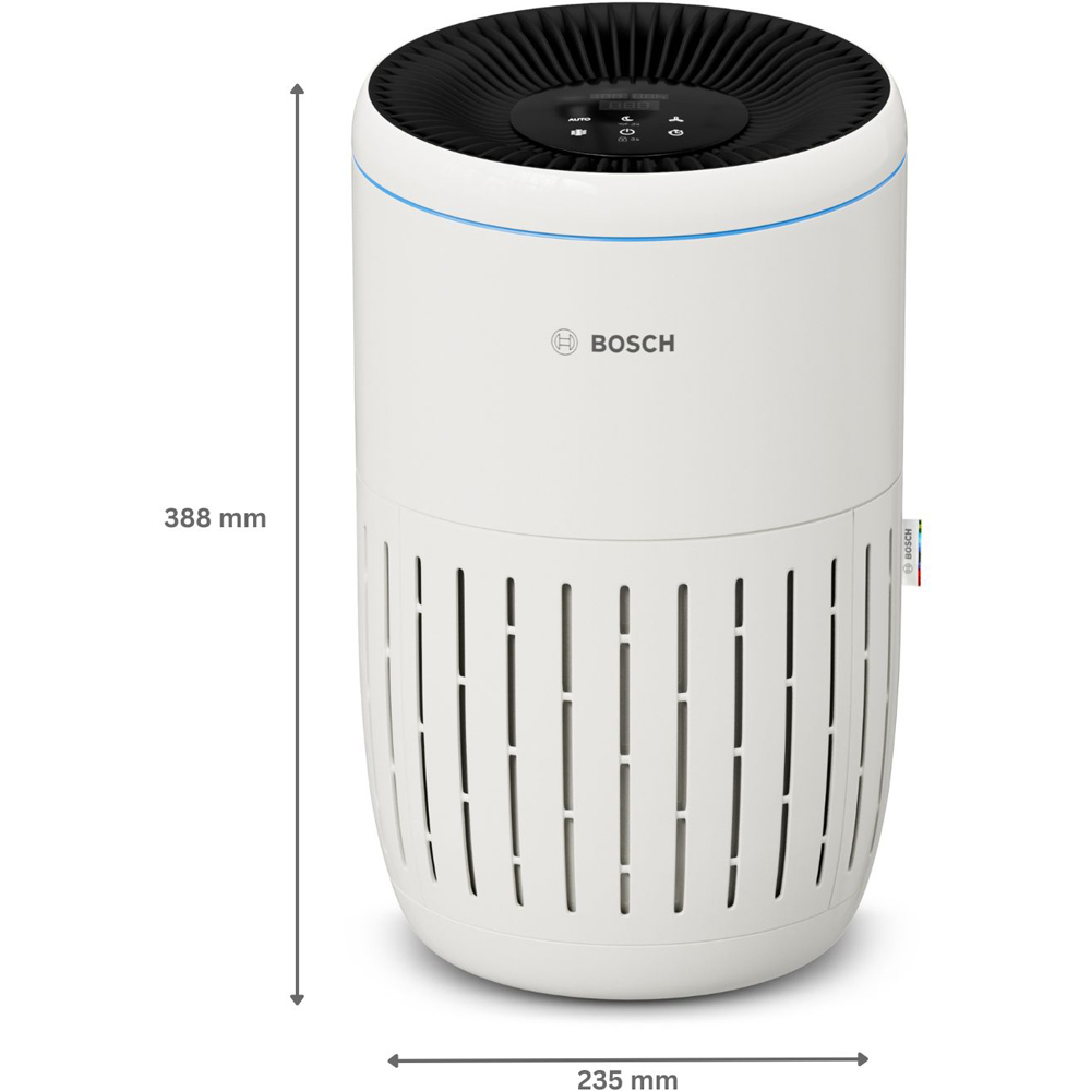 Bosch Air 2000 3-in-1 Black and White Compact Air Purifier Image 7