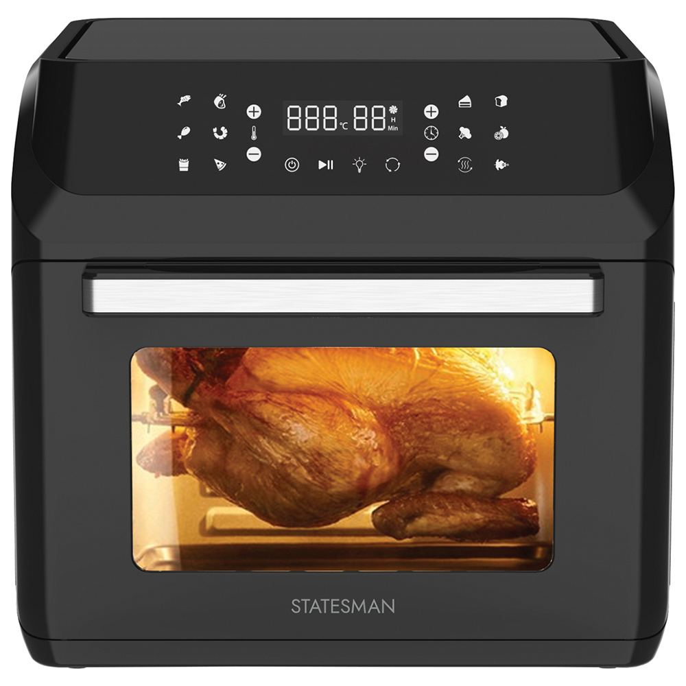 Statesman SKAO15017BK 15L 13-in-1 Digital Air Fryer Oven Image 7