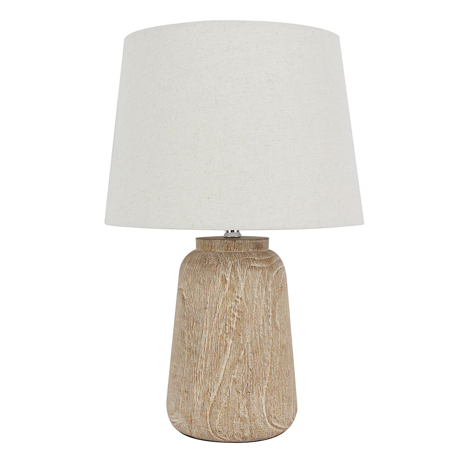 Lindon Table Lamp - Neutral and White Image