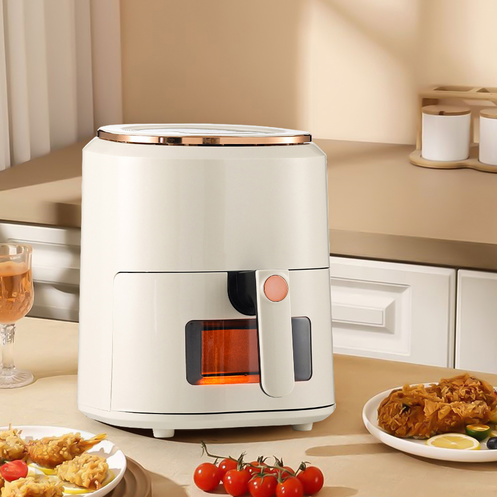 Living and Home DM0618 4.5L White Digital Touchscreen Air Fryer 1400W Image 5