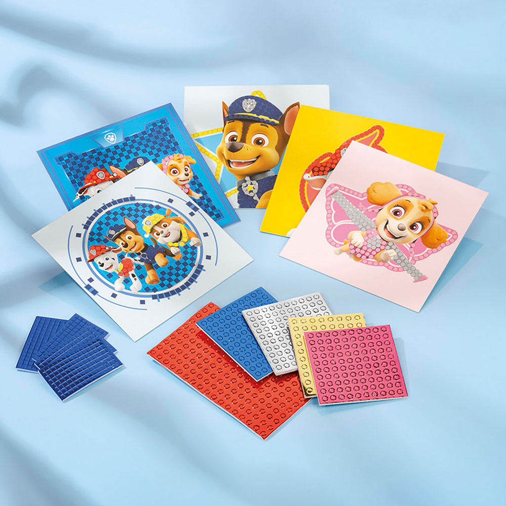 Paw Patrol 3 in 1 Creativity Set with Iron on Beads Plaster Set and Pixelpaint Art Image 2
