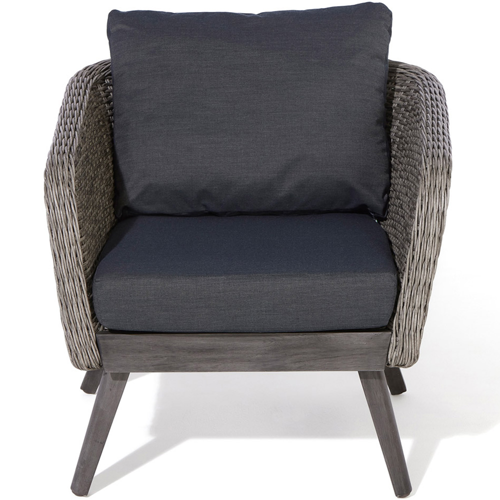 Rowlinson Saigon 5 Seater Coffee Bistro Set Grey Image 4