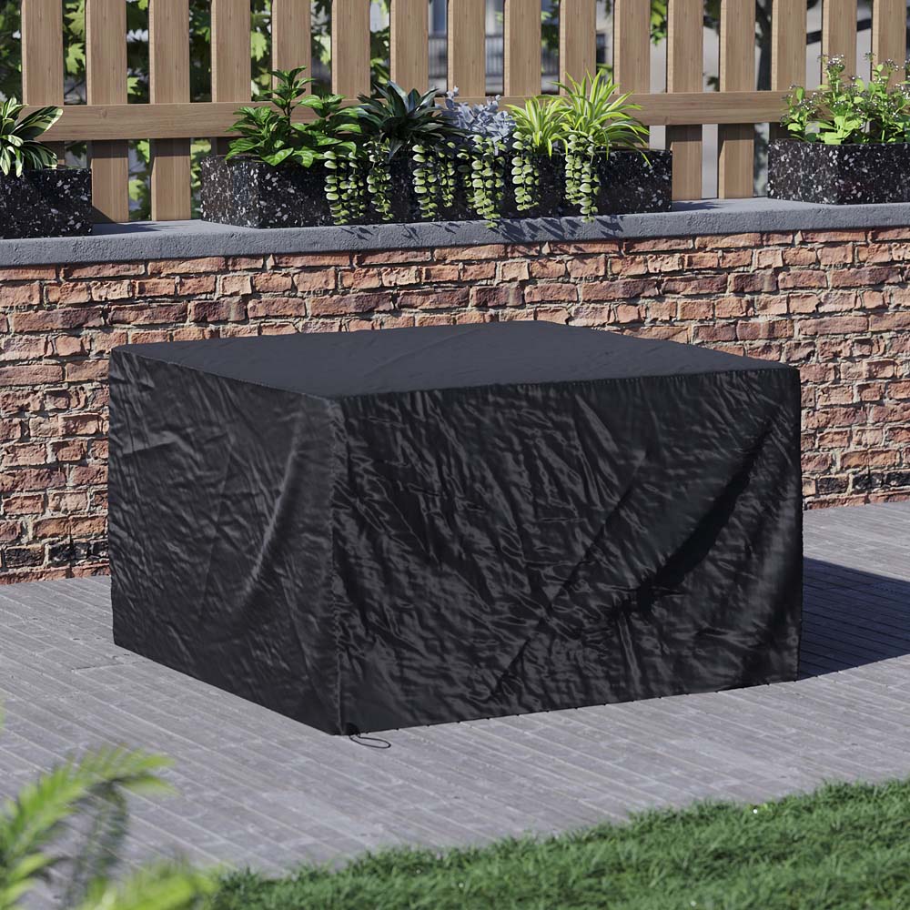 Garden Vida Black Outdoor Patio Furniture Cover 76 x 123 x 120cm Image 2
