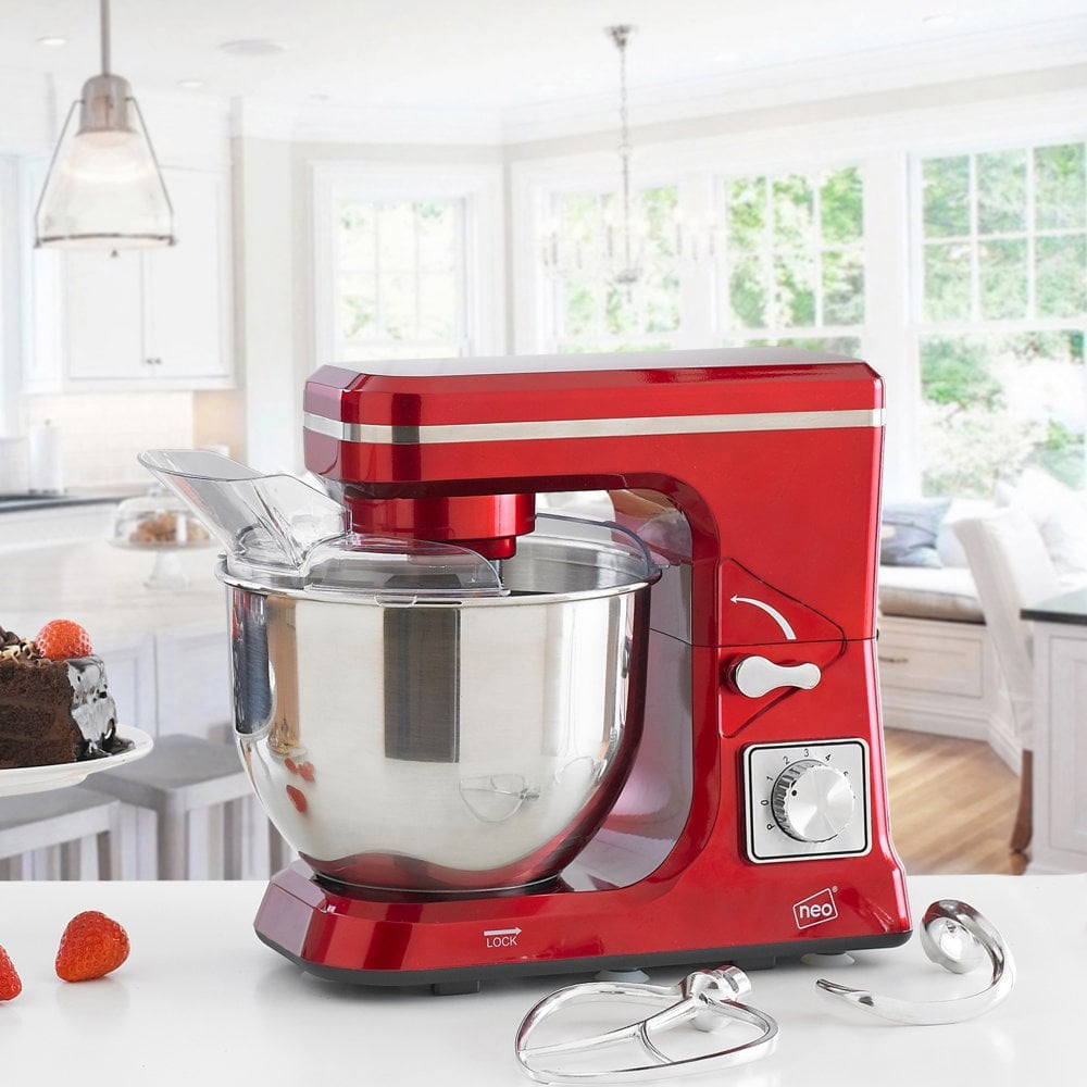 Neo Red 5L 6 Speed 800W Electric Stand Food Mixer Image 2