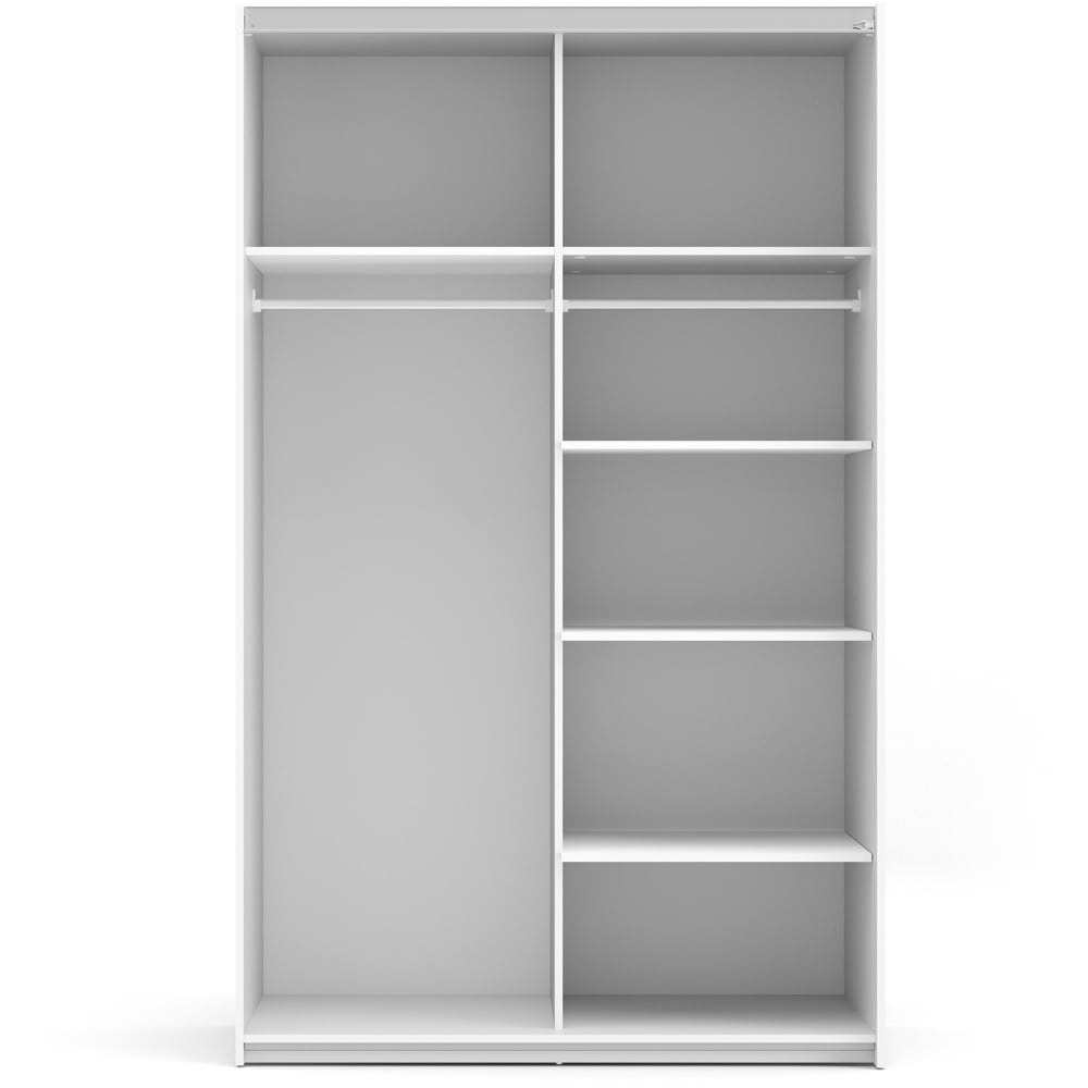 Florence Verona 2 Door White Sliding Wardrobe Image 7