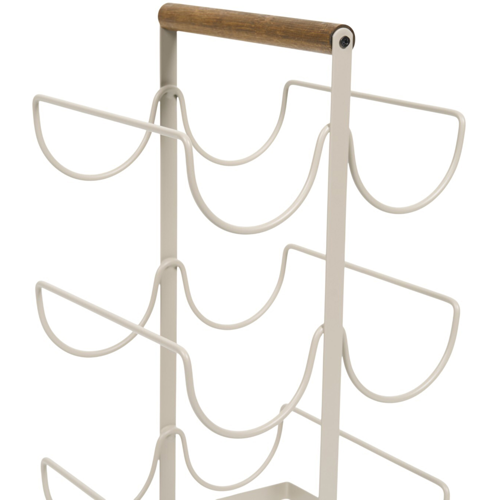 Stockholm Wine Rack with Wooden Handle Image 9